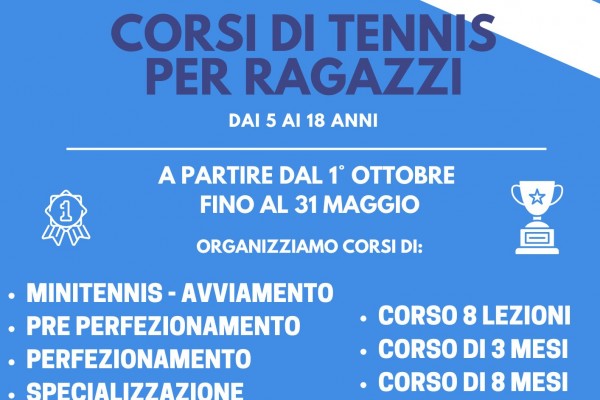 SCUOLA TENNIS 2025