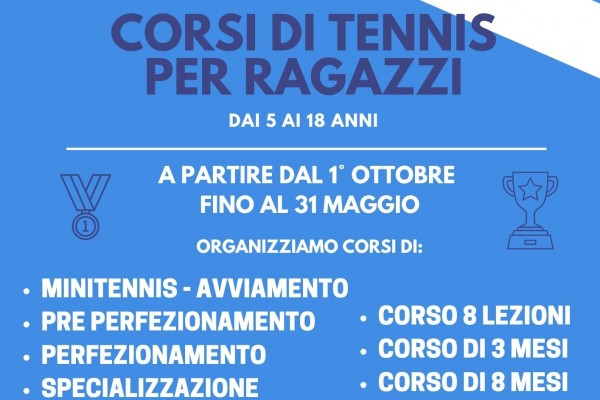 scuola tennis 2026:2027