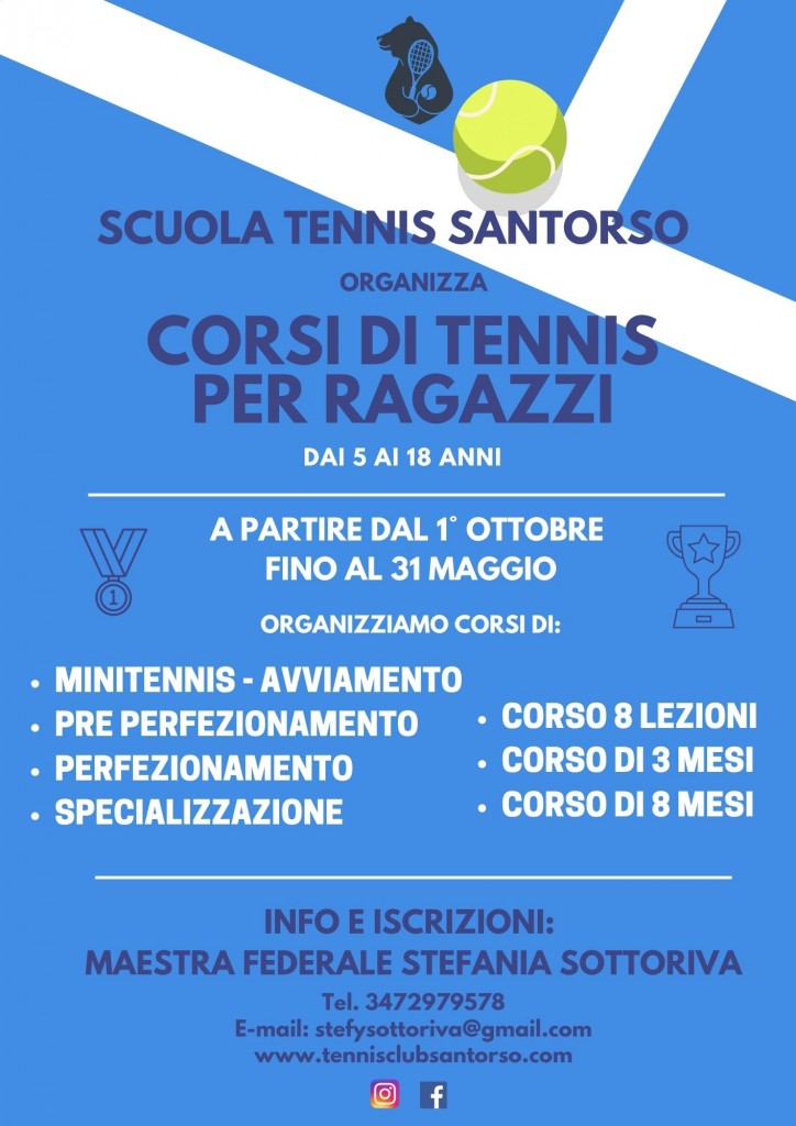 scuola tennis 2026:2027